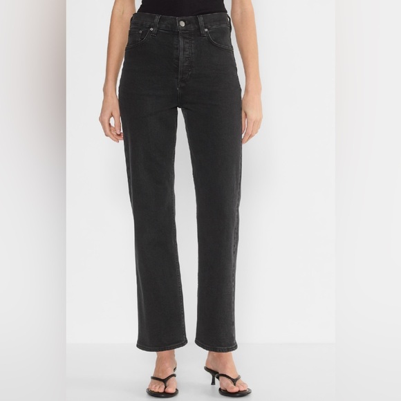 Denim Forum Denim - Aritzia Denim Forum The Arlo High Rise Straight 28L Jeans Size W25